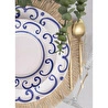The Mia Palma Yemek Tabağı 6lı Set 20 Cm