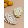The Mia Italian Summer Oval Servis Tabağı 4lü 17 Cm
