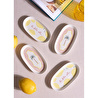 The Mia Italian Summer Oval Servis Tabağı 4lü 17 Cm