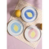 The Mia Italian Summer Pasta Tabağı 6lı Set 19 Cm