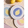 The Mia Italian Summer Pasta Tabağı 6lı Set 19 Cm