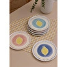The Mia Italian Summer Pasta Tabağı 6lı Set 19 Cm