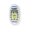 The Mia Palma Oval Servis Tabağı 2li 23 Cm