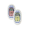The Mia Palma Oval Servis Tabağı 2li 23 Cm
