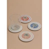 The Mia Italian Summer Bardak Altlığı 4lü Set- 10 Cm