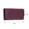 Bloominbag Aura Mulberry Wine Hakiki Deri Telefon Bölmeli Kadın Cüzdanı
