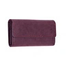 Bloominbag Aura Mulberry Wine Hakiki Deri Telefon Bölmeli Kadın Cüzdanı