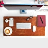 Bloominbag Atelier 91 Golden Tan Leather Desk Mat - Medium