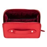 Bloominbag Ella Terra Flame Scarlet Deri Seyahat Ve Makyaj Çantası