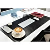 Bloominbag Atelier 91 Noir Black Leather Desk Mat - Medium