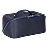 Bloominbag Ella Terra Navy Deri Seyahat Ve Makyaj Çantası