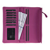 Bloominbag Élia Plum Violet Large Deri Kadın Cüzdan & Clutch