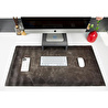 Bloominbag Atelier 91 Ash Gray Leather Desk Mat - Large