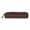 Bloominbag Bloombox Espresso Brown Hakiki Deri Kalem & Makyaj Çantası