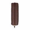 Bloominbag Bloombox Espresso Brown Hakiki Deri Kalem & Makyaj Çantası