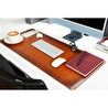Bloominbag Atelier 91 Sandy Tan Leather Desk Mat - Medium