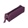 Bloominbag Bloombox Damson Plum Hakiki Deri Kalem & Makyaj Çantası