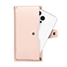 Bloominbag Lozan Blush Carnation Deri Çapraz Askılı Telefon Bölmeli Cüzdan & Telefon Çantası