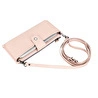 Bloominbag Lozan Blush Carnation Deri Çapraz Askılı Telefon Bölmeli Cüzdan & Telefon Çantası
