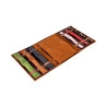 Bloominbag Bloomband Saddle Heritage Akıllı Saat Çantası - Triple Deri Saat Kordonu Organizer