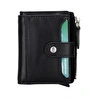 Bloominbag Siena Noir Black Mekanizmalı Deri Cüzdan & Kartlık (rfid Korumalı)