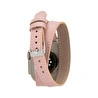 Bloominbag Alpine Slim Double Tour Blush Pink Hakiki Deri Apple Watch Kordonu - 44/45/46/49mm
