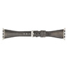 Bloominbag Bloomband Signature Stone Gray Leather Apple Watch Band - 44/45/46/49mm