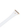 Bloominbag Alpine Double Tour Ivory White Hakiki Deri Apple Watch Kordonu - 44/45/46/49mm