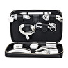 Bloominbag Arcadia Onyx Black Premium Deri Teknoloji Kablo & Aksesuar Düzenleyici