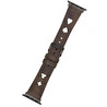 Bloominbag Valais Espresso Brown Leather Apple Watch Kordon-44/45/46/49mm