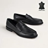Bloominbag Aurelio Loafer Onyx Black Premium Hakiki Deri Erkek Loafer Ayakkabı - 41 Numara