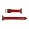 Bloominbag Bloomband Signature Crimson Red Leather Apple Watch Band - 44/45/46/49mm