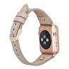 Bloominbag Bloomband Signature Dune Brown Leather Apple Watch Band - 44/45/46/49mm