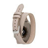 Bloominbag Alpine Slim Double Tour Dune Brown Hakiki Deri Apple Watch Kordonu - 44/45/46/49mm