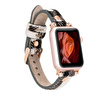 Bloominbag Bloomband Signature Wild Zebra Leather Apple Watch Band - 44/45/46/49mm