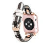 Bloominbag Bloomband Signature Wild Zebra Leather Apple Watch Band - 44/45/46/49mm