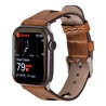 Bloominbag Valais Siena Tan Leather Apple Watch Kordon-44/45/46/49mm