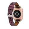 Bloominbag Bloomband Signature Mulberry Bloom Leather Apple Watch Band - 44/45/46/49mm
