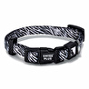 Bloominbag Swissplus Urban Paws Zebra Noir Recycled Köpek Tasması - 10 Mm