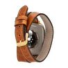 Bloominbag Alpine Double Tour Heritage Tan Hakiki Deri Apple Watch Kordonu - 44/45/46/49mm