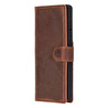 Bloominbag Valeno Saddle Heritage Deri Samsung Galaxy S25 Ultra(6.9”) Manyetik Ayrılabilir Cüzdanlı Telefon Kılıfı