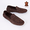 Bloominbag Cortina Loafer Brown Premium Hakiki Suede Erkek Loafer Ayakkabı- 42 Numara