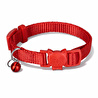 Bloominbag Swissplus Urban Paws Kedi Tasması – Crimson Red | Ayarlanabilir, Dayanıklı, Hafif-10mm