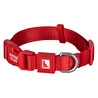Bloominbag Swissplus Urban Paws Köpek Tasması – Crimson Red | Ayarlanabilir, Dayanıklı, Hafif-25mm