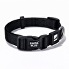 Bloominbag Swissplus Urban Paws Köpek Tasması – Noir Black | Ayarlanabilir, Dayanıklı, Hafif-15mm