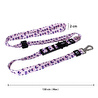 Bloominbag Patterned Recycled Hands Free Leash