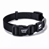 Bloominbag Swissplus Urban Paws Köpek Tasması – Noir Black | Ayarlanabilir, Dayanıklı, Hafif-20mm