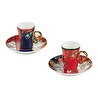 Lucky Art Etro Bone 2li Kahve Fincani Seti