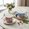 Lucky Art Paisley Bone 2’li Kahve Fincanı Seti 130 Ml