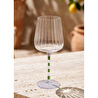 The Mia Şarap Kadehi Mor Yeşil 500 Ml